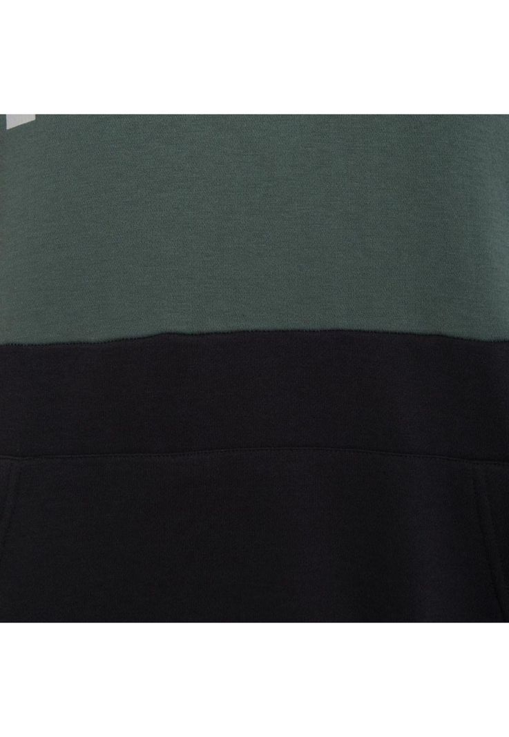 Poleron Men Hoodie Bicolor Green Black-3