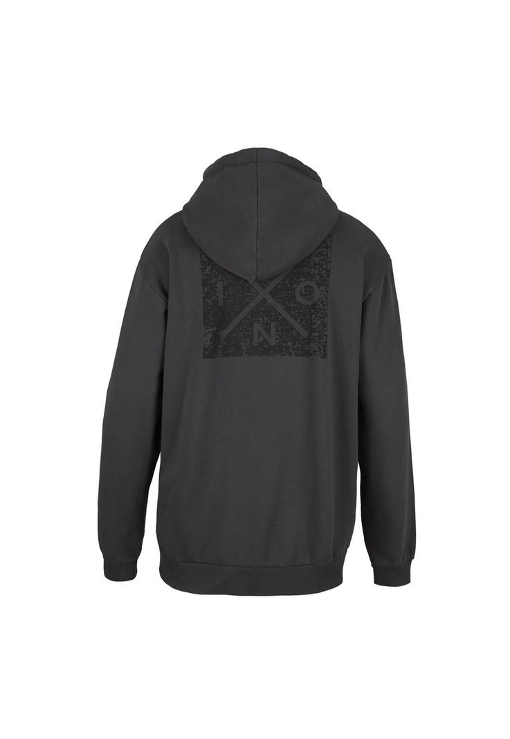 Poleron Men Full zipper Grey Black Cross-1