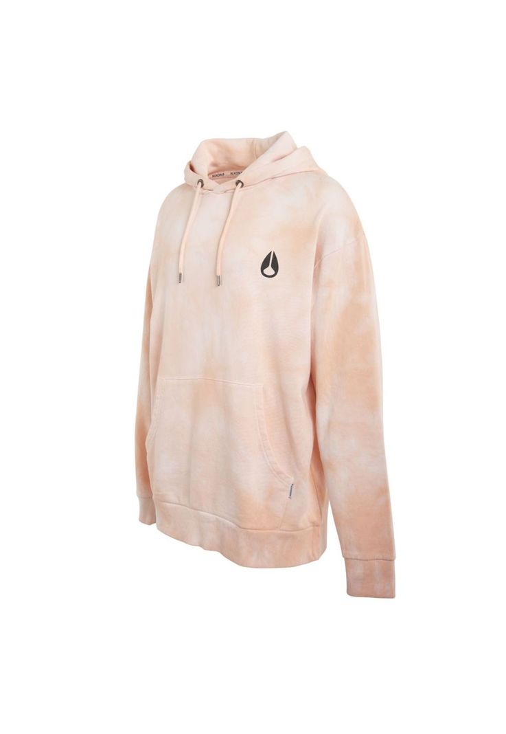 Poleron Men Hoodie Tie Dye Orange Icon Front-2