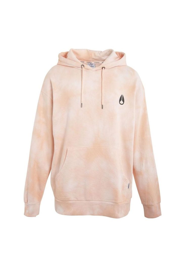 Poleron Men Hoodie Tie Dye Orange Icon Front-0