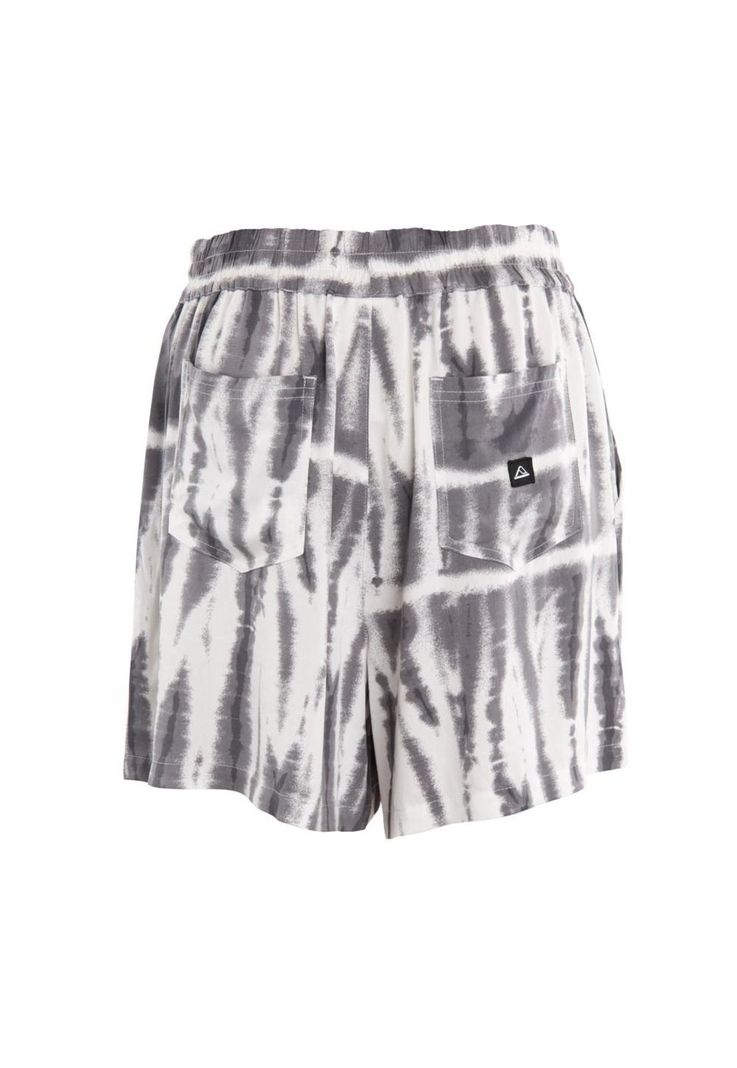 Short Tiedye Grey White-2