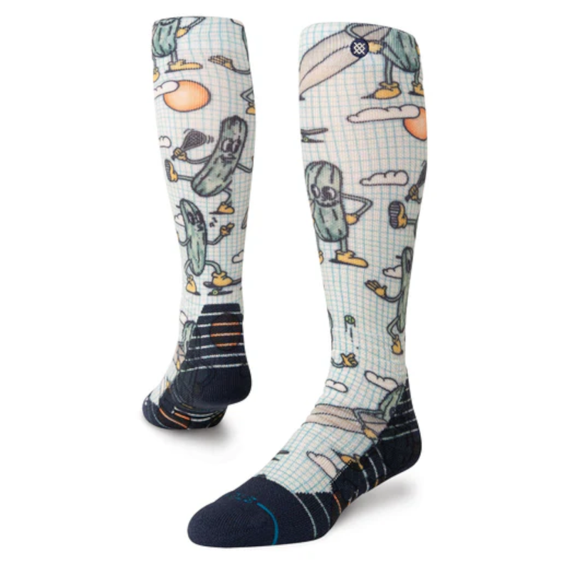 Stance Sock Snowboard Feeling Pickled Mid Po Multi
