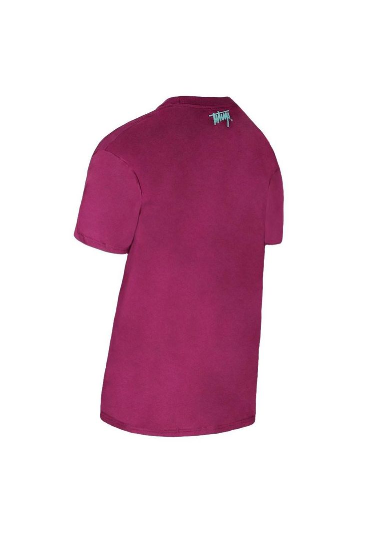 Polera Men Oversize Bear Purple Burgundy-2