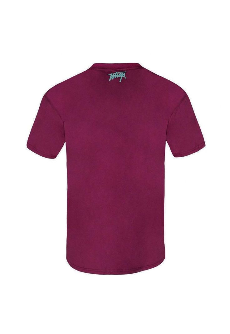 Polera Men Oversize Bear Purple Burgundy-3