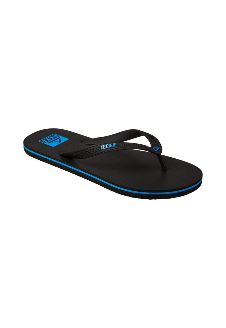 Sandalia Men Seaside Black Hawaiian Blue-0