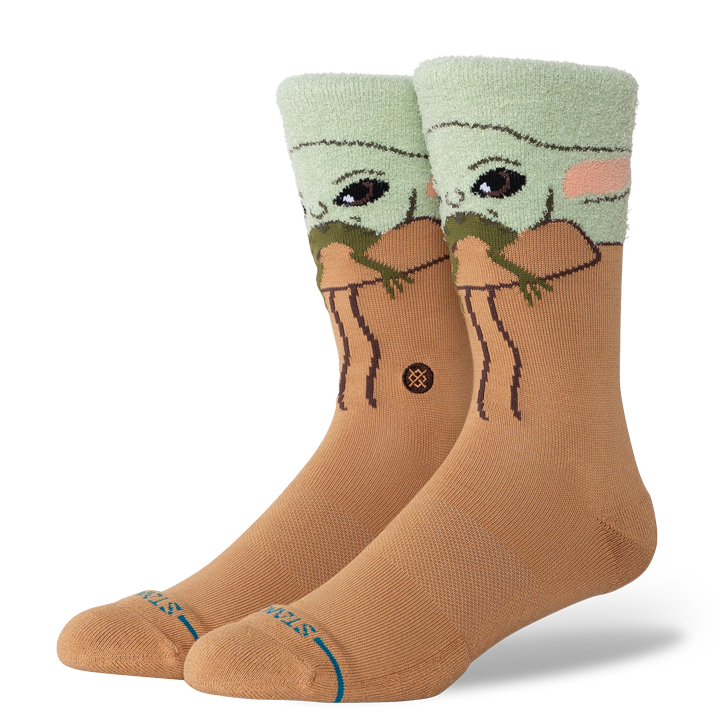 Stance Sock Grogu Hungry Green