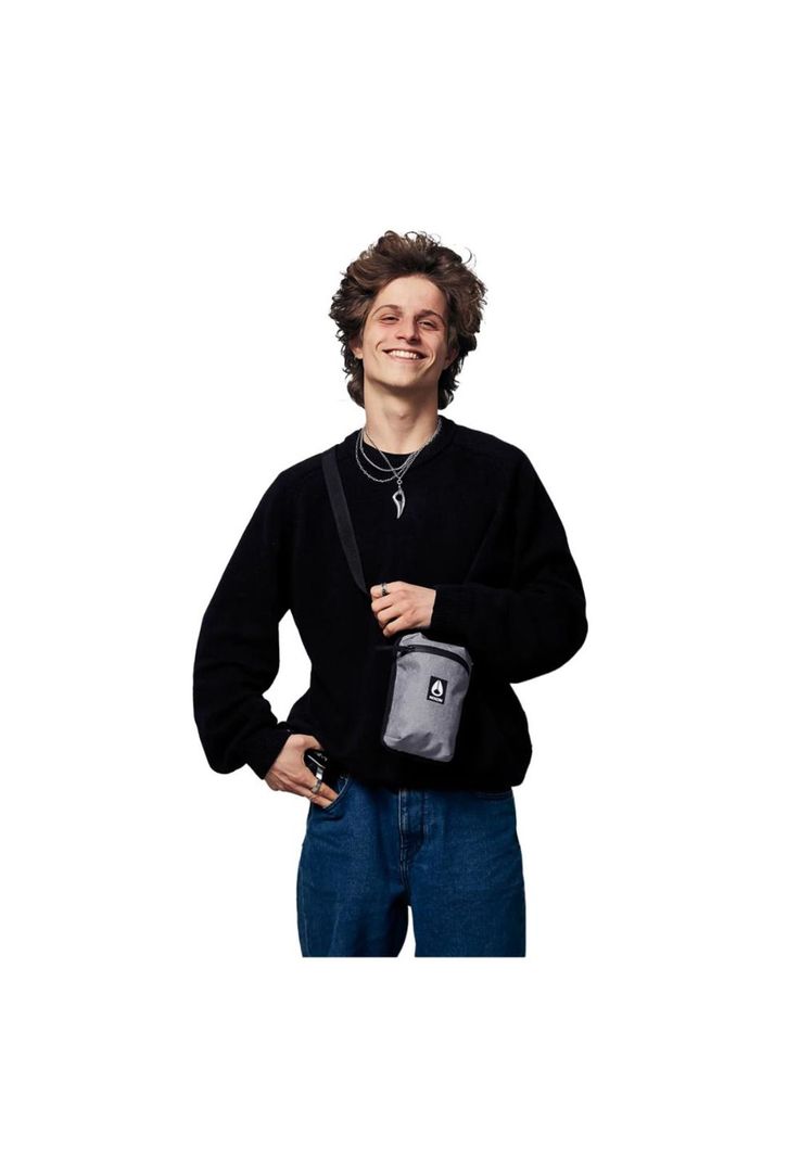 Bolso Day Trippin' Stash Bag Heather Gray-1