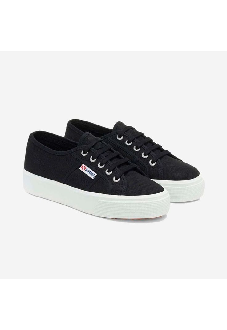 Zapatilla 2730 Mid Platform Black F White-1