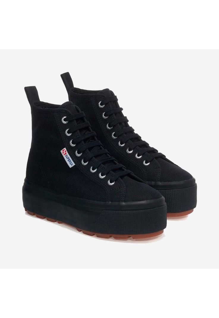 Zapatilla 2708 Hi Top Tank Full Black-1