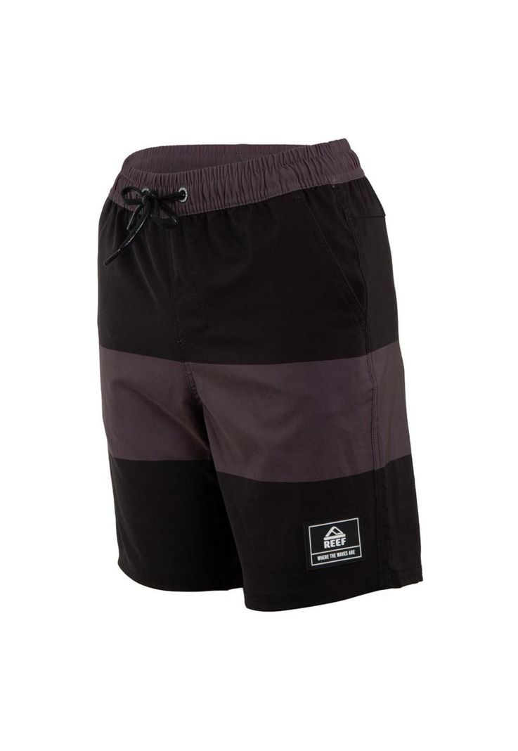 Traje de Baño Kids Strips Black Brown-1