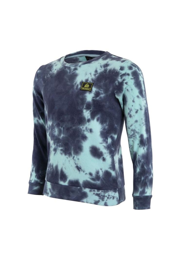 Poleron Kids Crew Tie Dye Blue Print-1