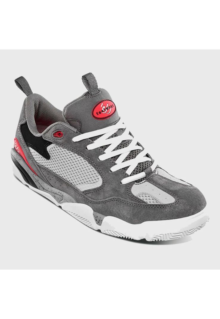 Zaptilla Men Quattro Plus Grey Red-1