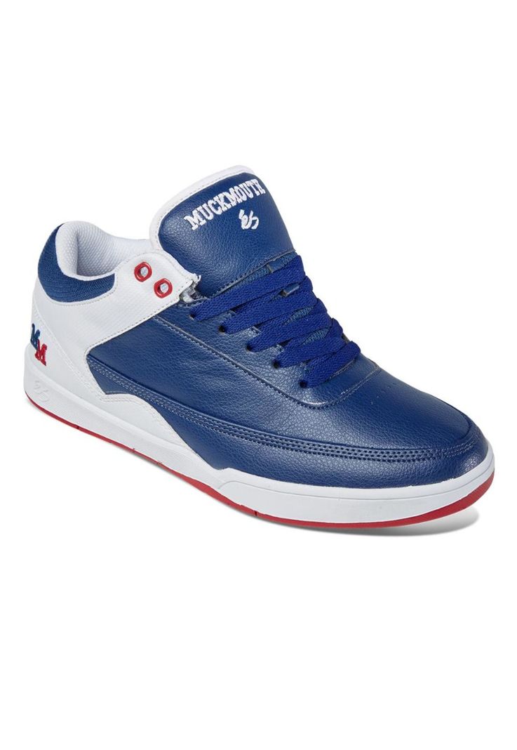 Zapatilla Men Stylus Mid x Muckmouth Blue White-1