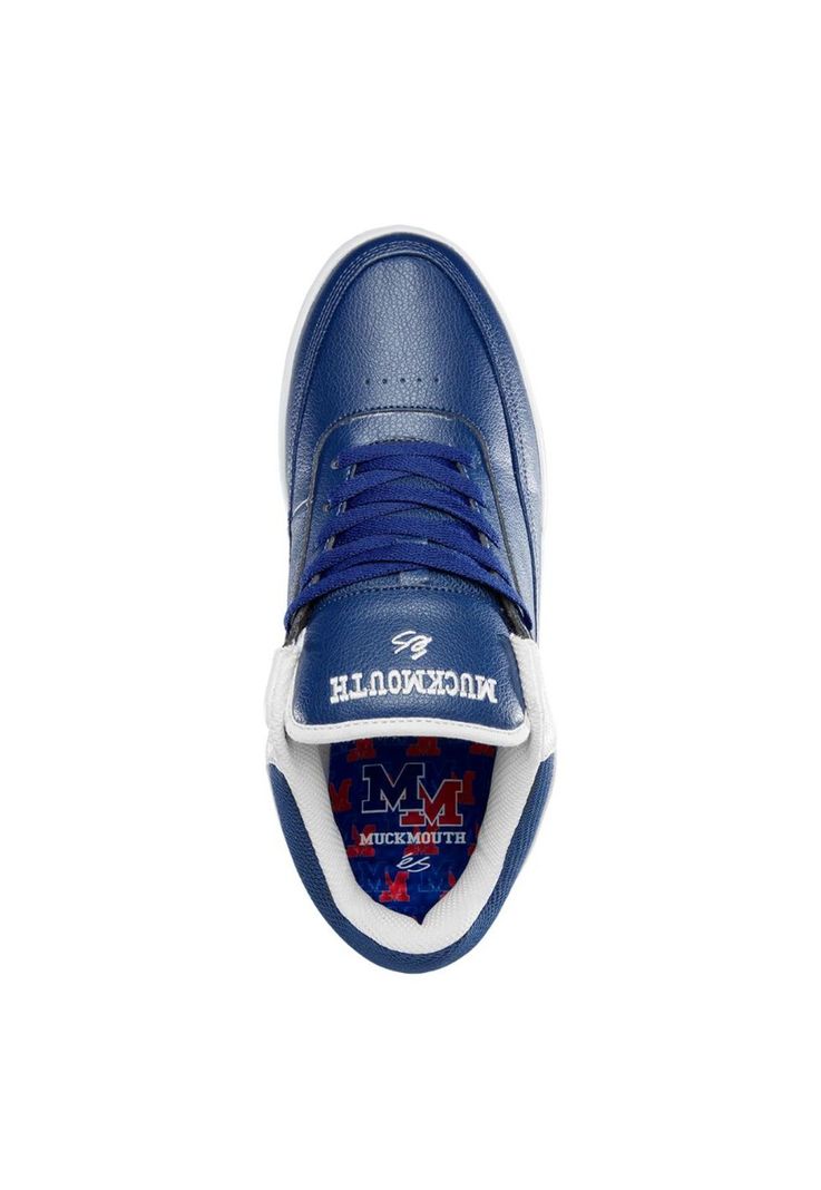 Zapatilla Men Stylus Mid x Muckmouth Blue White-2