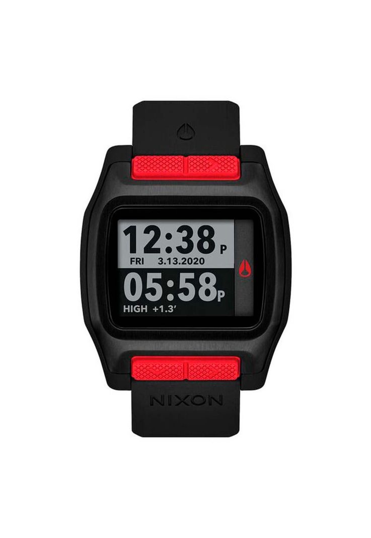 Reloj Nixon High Tide Black Red-0