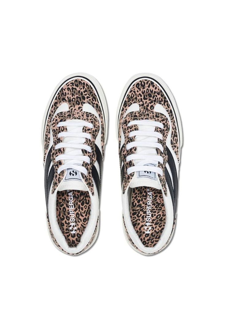 Zapatilla 3041 Revolley Platform White Leopard Black-3