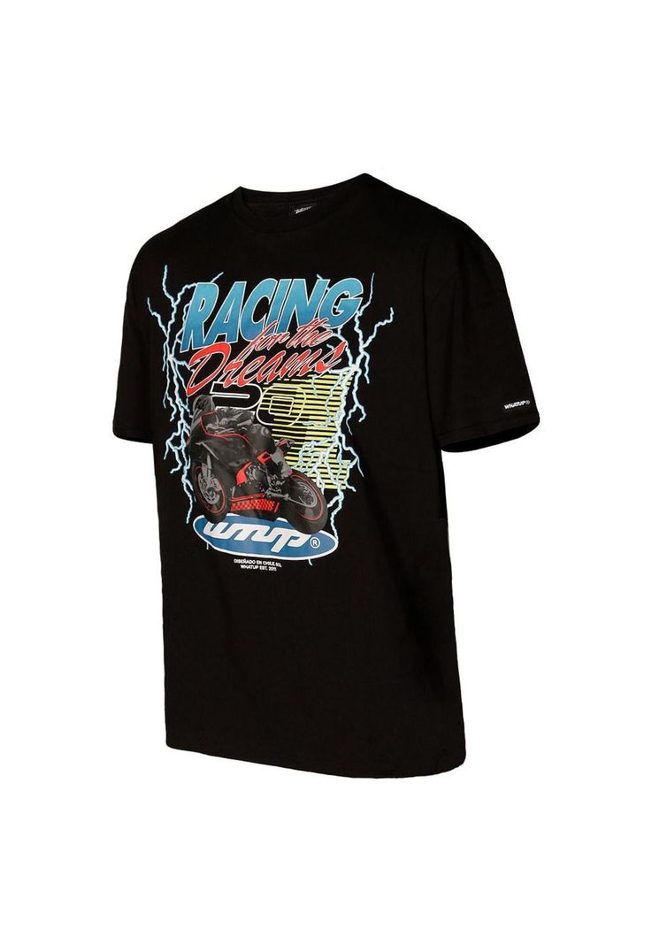 Polera Men Oversize Racing Black-1
