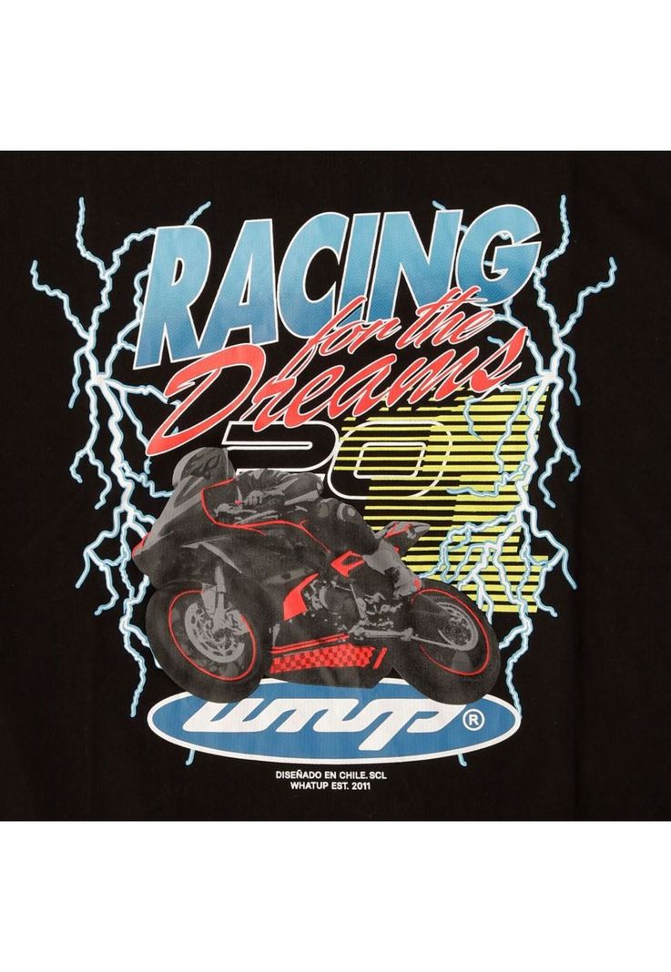 Polera Men Oversize Racing Black-2