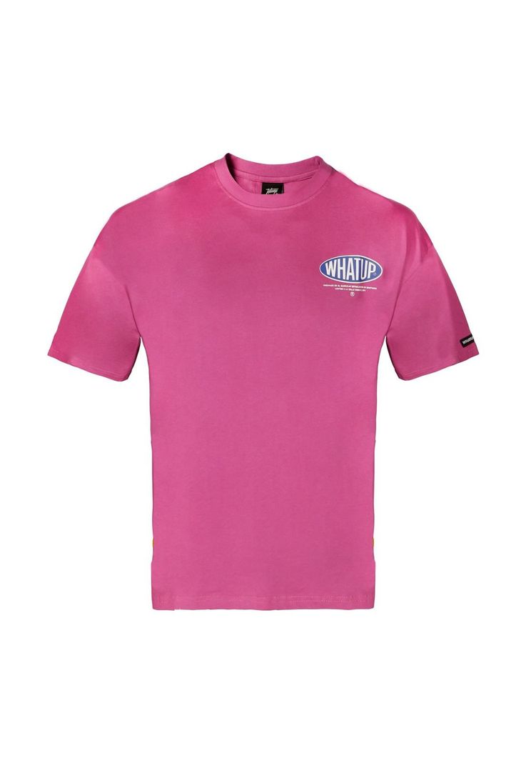 Polera Oversize "Forbidden" Dark Pink-0