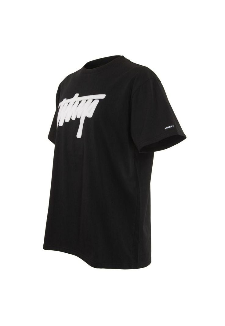 Polera Manga corta WHATUP Hombre  I2390 Negro-1