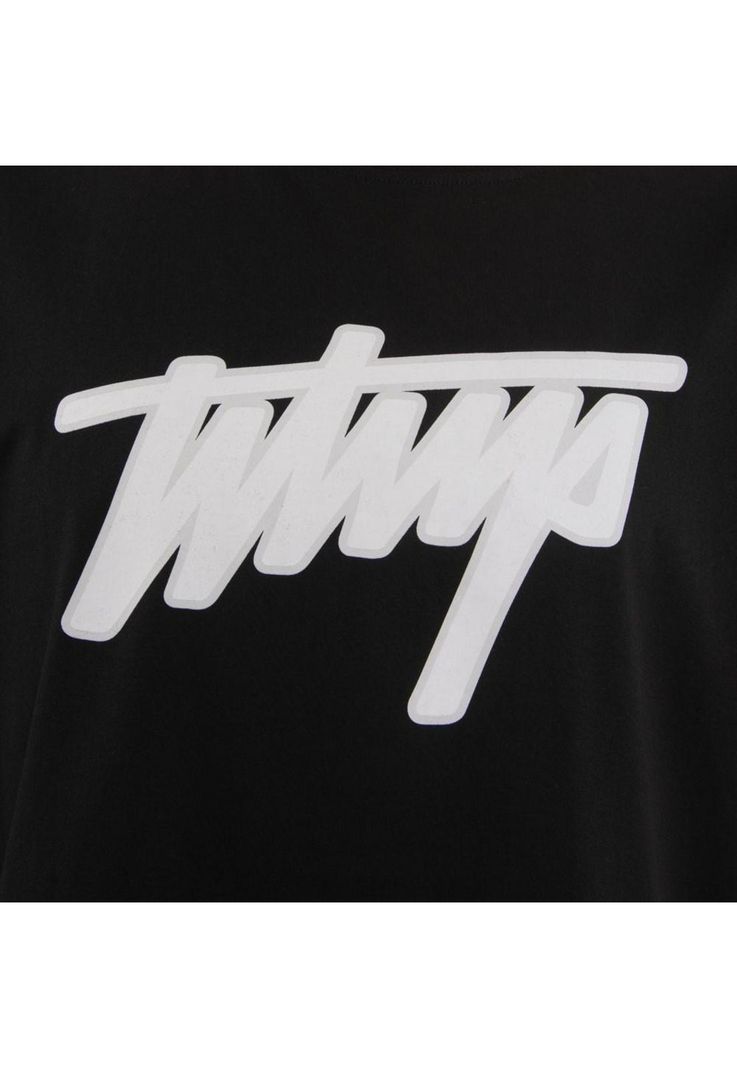Polera Manga corta WHATUP Hombre  I2390 Negro-3