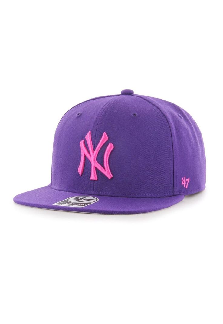 Jockey New York Yankees No Shot Purple Pink Captain-0