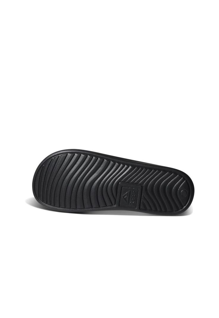 Sandalia Reef  Mujer  One Slide black silver-3