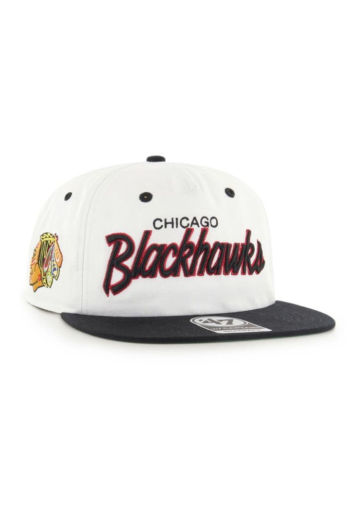 Jockey Chicago Blackhawks Vintage White Crosst-0