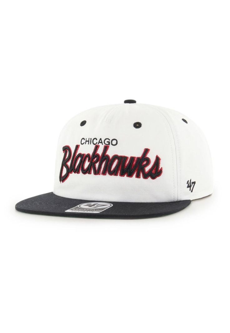 Jockey Chicago Blackhawks Vintage White Crosst-1