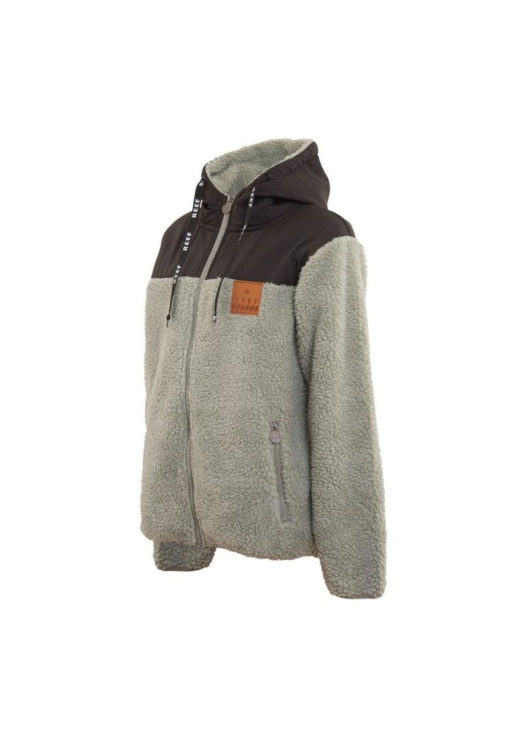 Sherpa Kids Full Zip Green Black-1