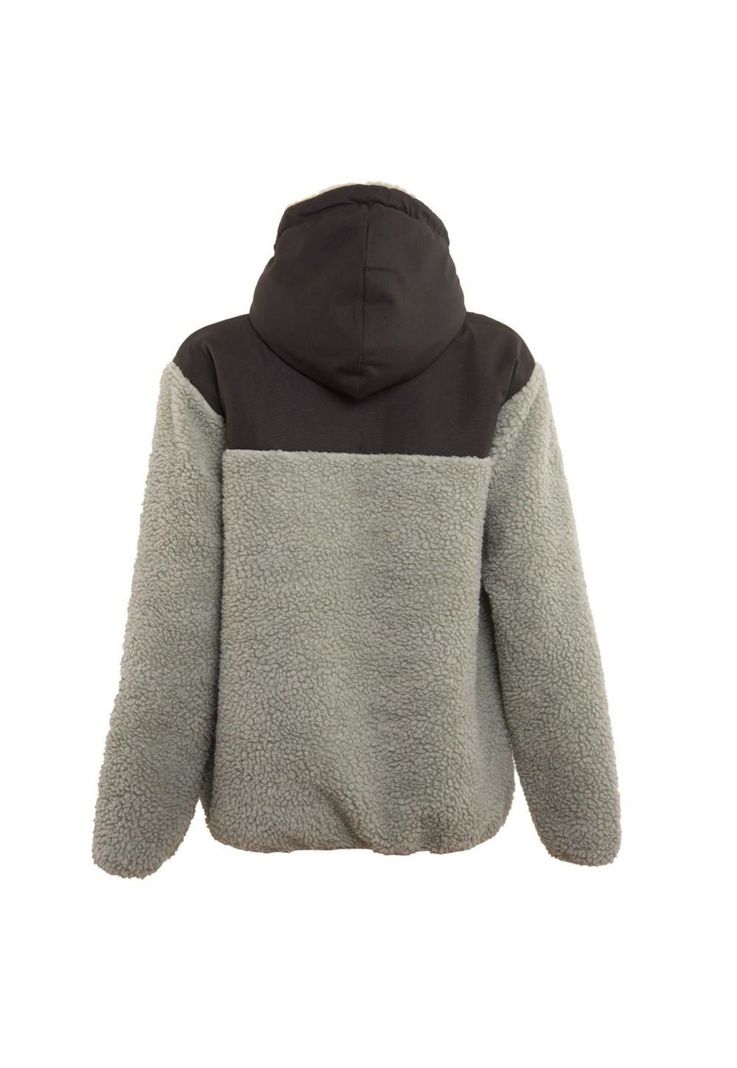 Sherpa Kids Full Zip Green Black-2