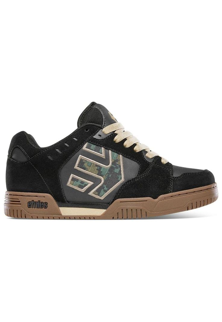 Zapatilla Men Faze Black Green Gum-0