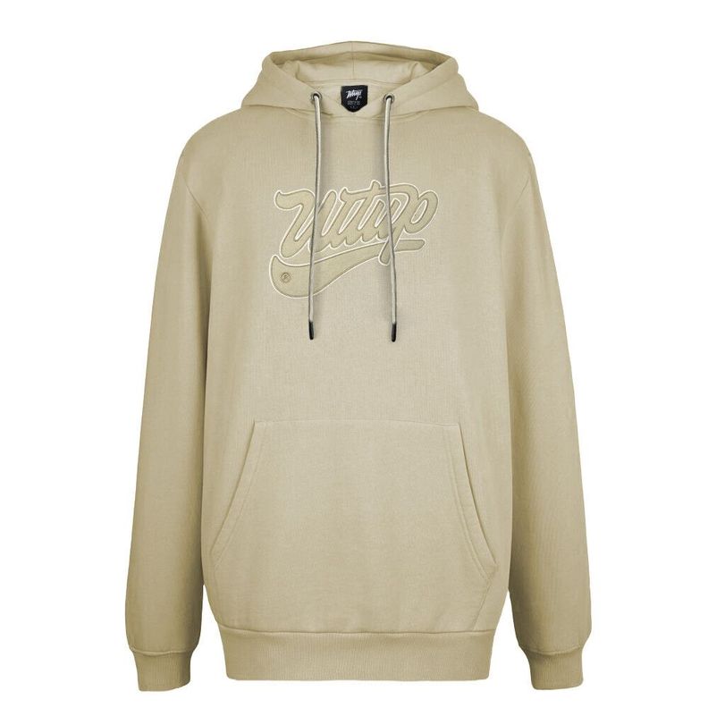 Polerón Whatup Hombre Hoodie Logo Beige