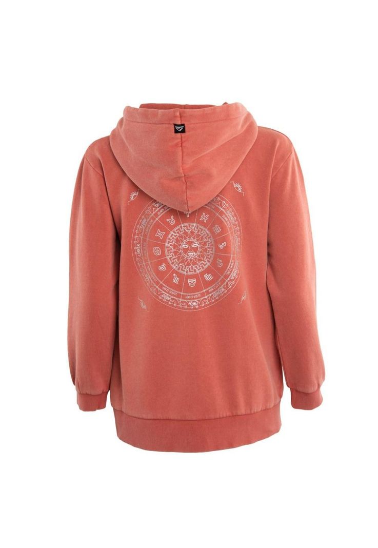 Poleron Kids Full Zipp Zodiac Red-1