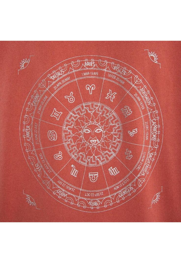 Poleron Kids Full Zipp Zodiac Red-3