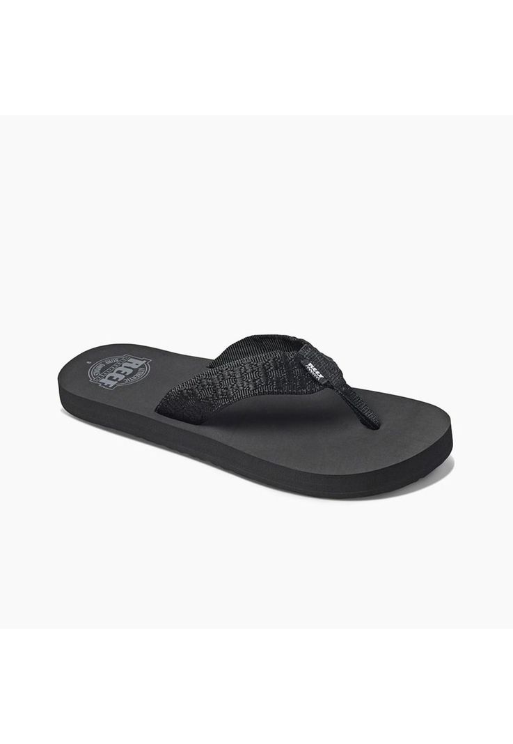 Sandalia Smoothy Men Black Reef-0