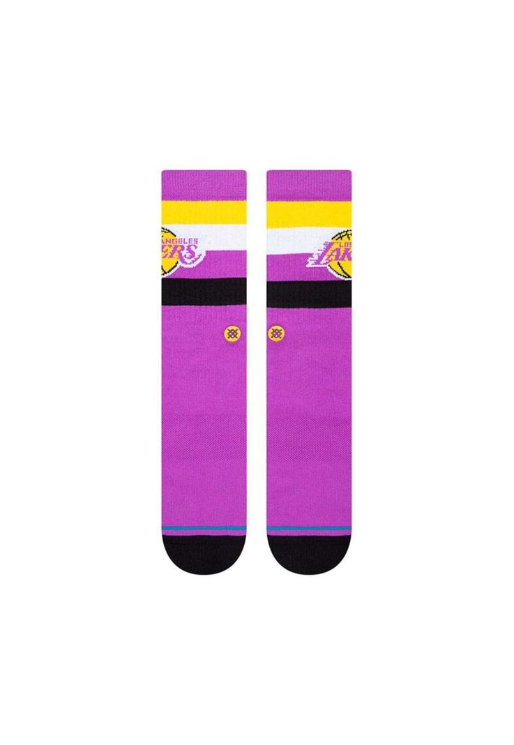 Stance Sock Lakers Crew Purple-1
