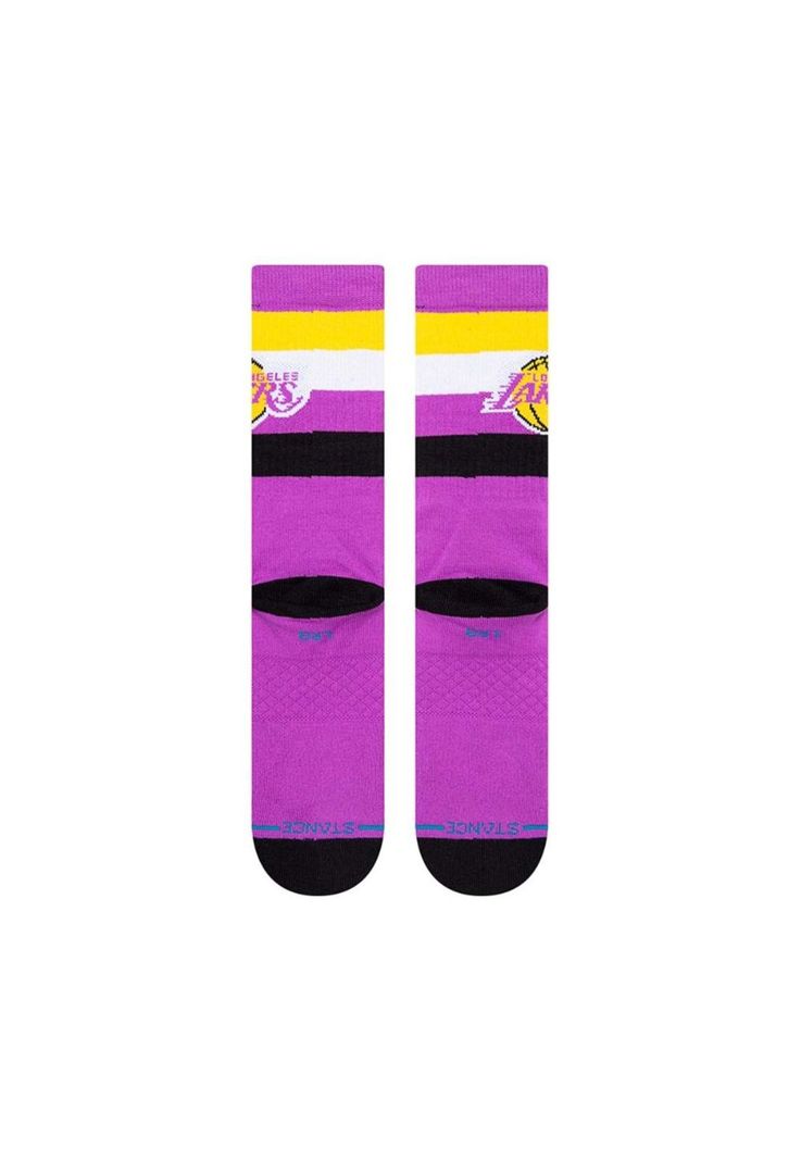 Stance Sock Lakers Crew Purple-2