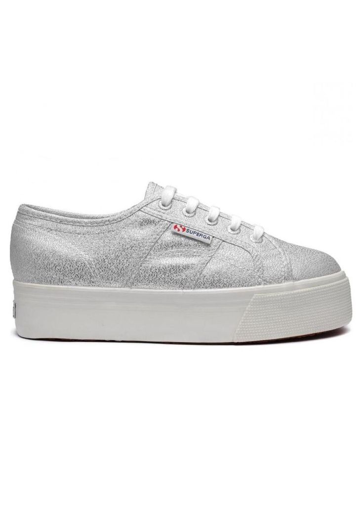 Zapatilla Lamew Plateado Superga Gris 35