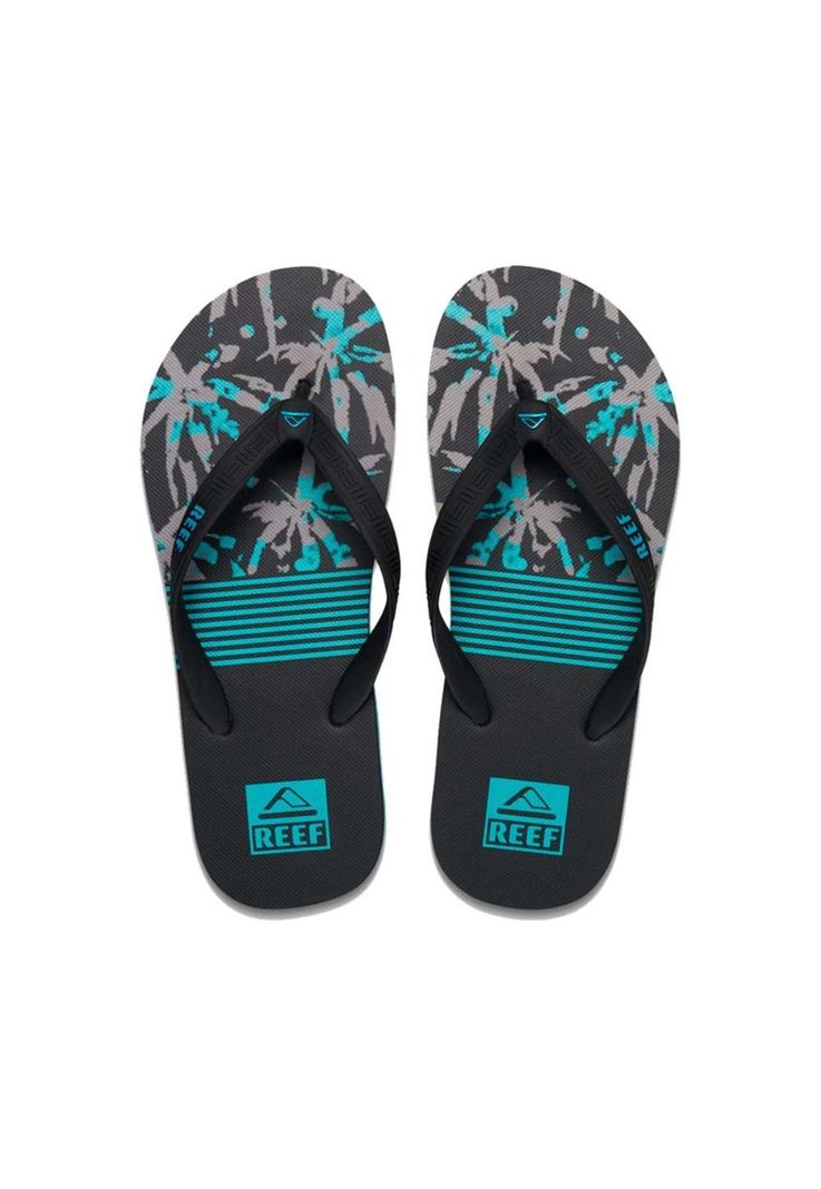 Sandalia Men Seaside Print Agave Palm-1