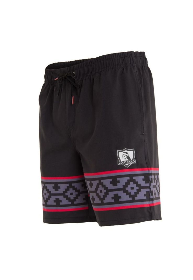 Short Colo Colo Urbano "Huinchas" Negro-1