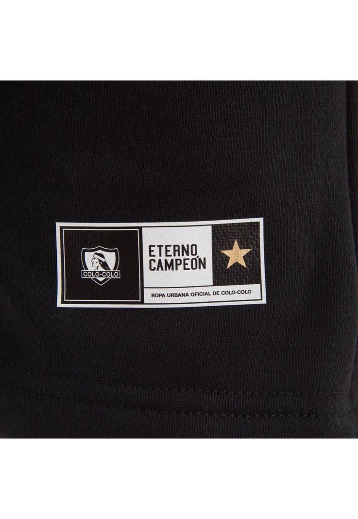 Short Colo Colo Urbano "Huinchas" Negro-3