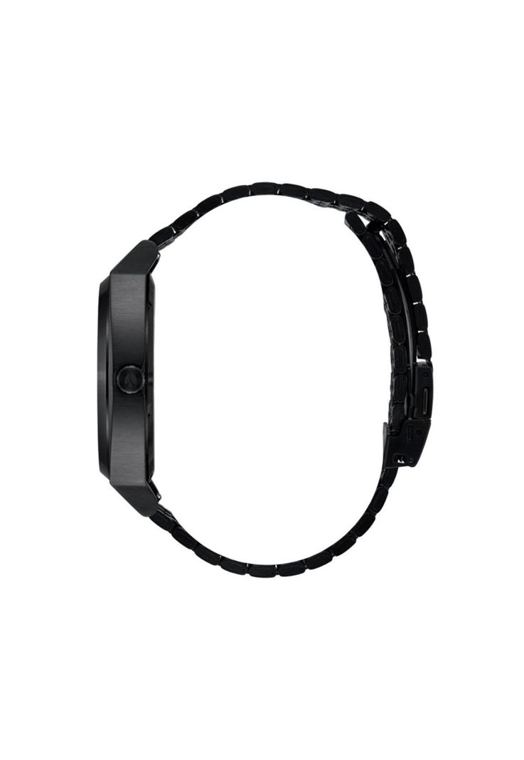 Reloj Time Teller Solar All Black White-2