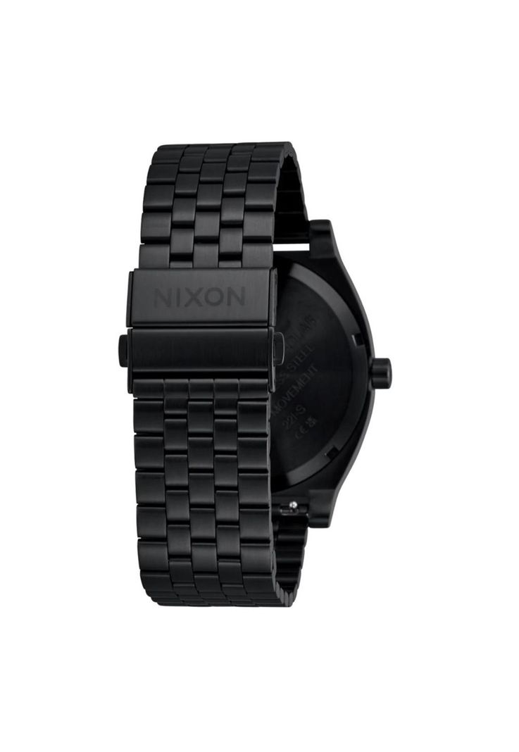 Reloj Time Teller Solar All Black White-3