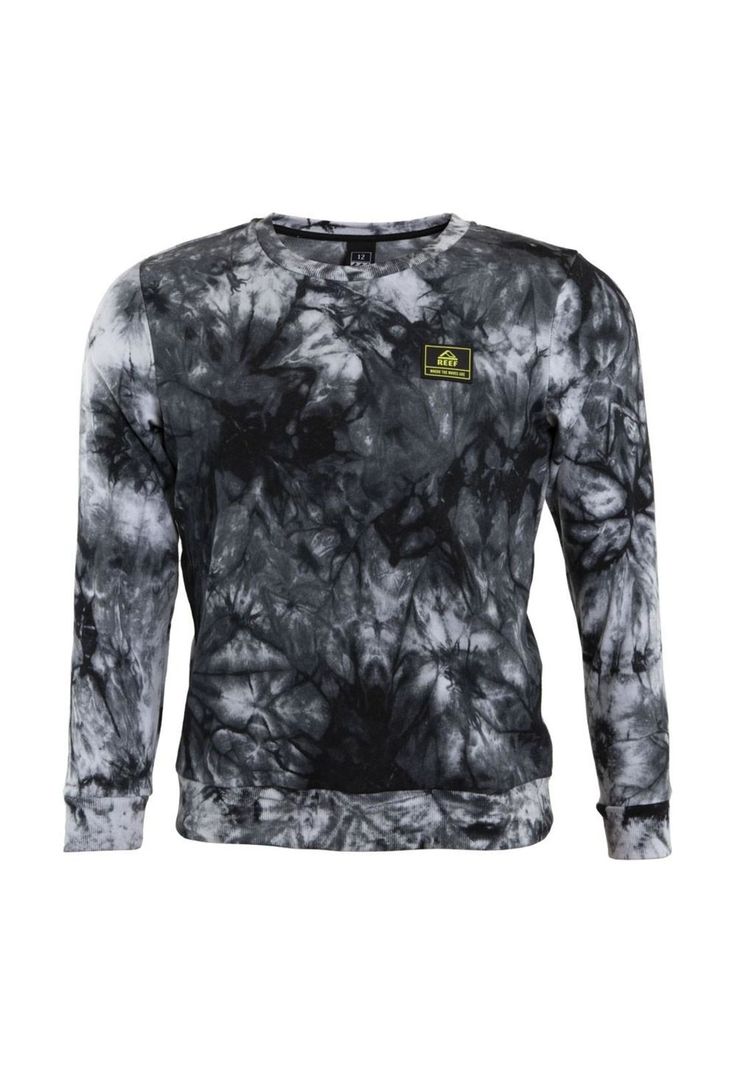 Poleron Kids Crew Tie Dye Black-0