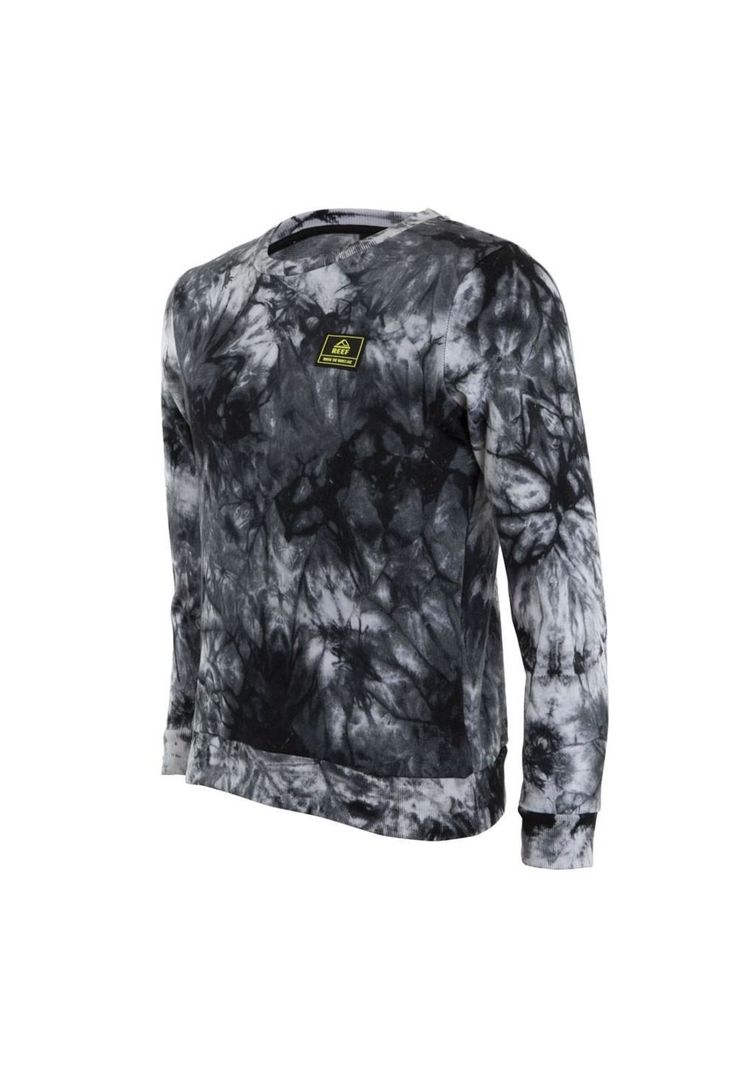 Poleron Kids Crew Tie Dye Black-1