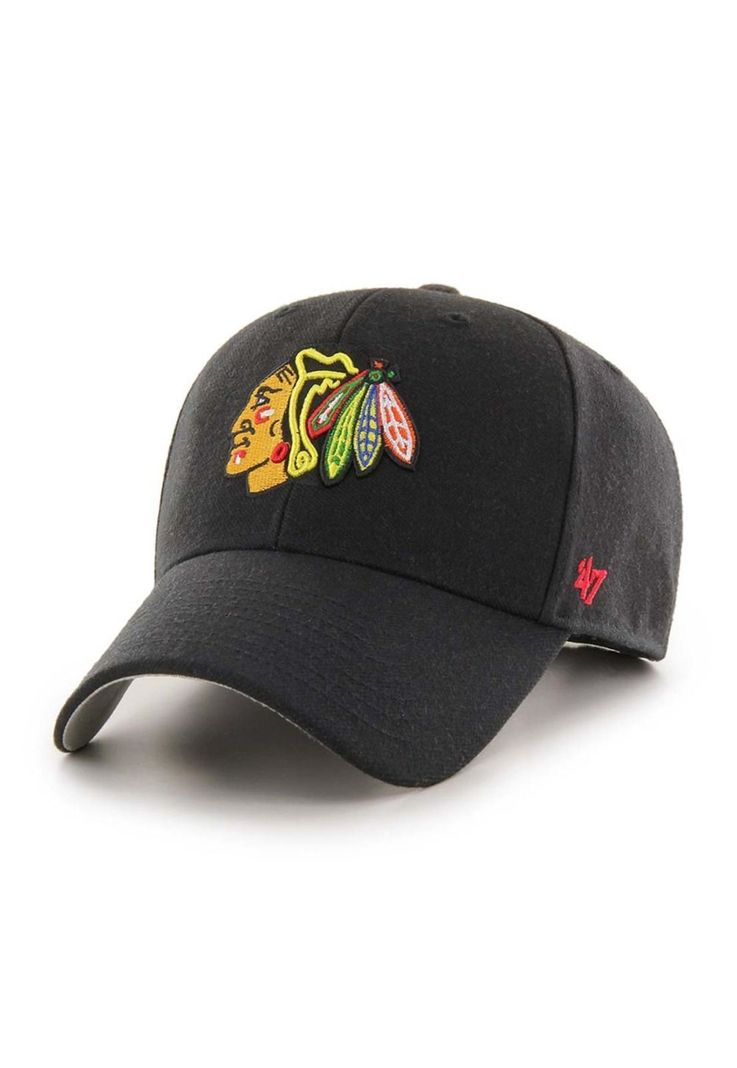 Jockey Chicago Blackhawks Black MVP-0
