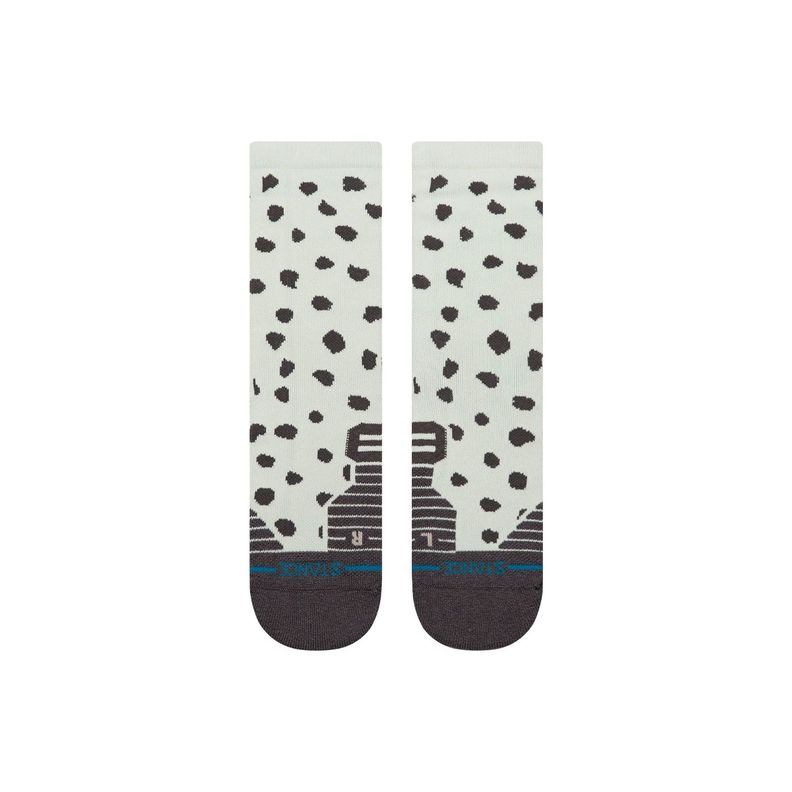 Stance Socks Leopard Mid Crew Light Blue
