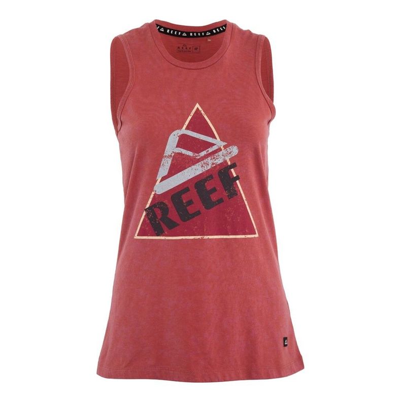 Polera Kids Musculosa Red Triang Rojo 10