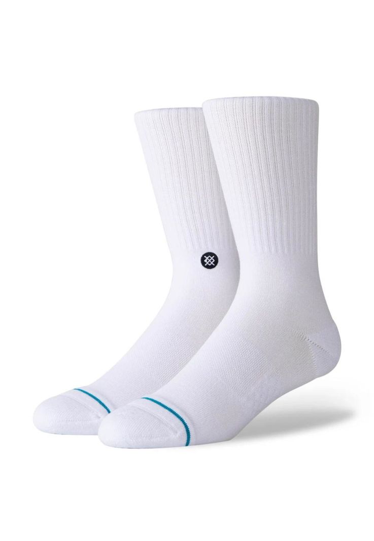 Stance Sock Men Icon white black-0
